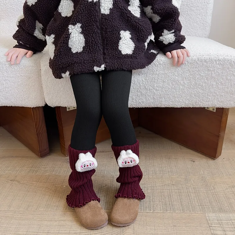 おしゃれ感満点 可愛い 動きやすい 保温性アップ 柔らかい素材 キッズ レギンス