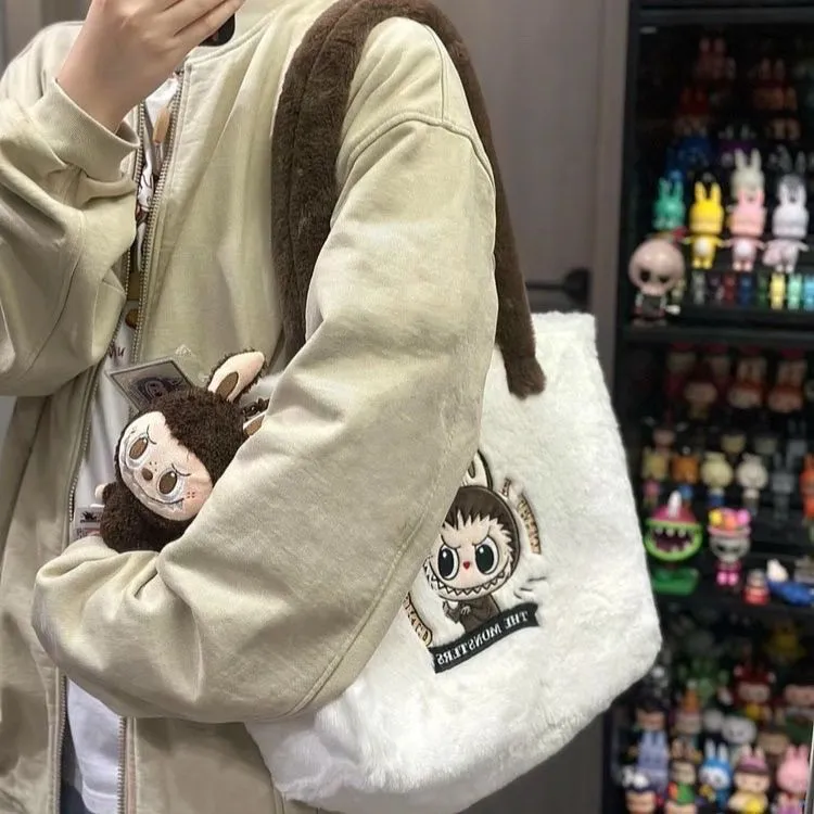 注目度急上昇 トレンド感満点 今季大注目 絶対欲しい 人気キャラクター 柔らかい 人形抜き バッグ