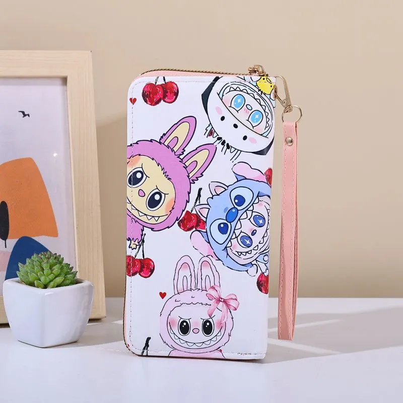トレンド感満載 新作入荷 絶対欲しい 可愛い キャラクター 多色展開 大容量 財布
