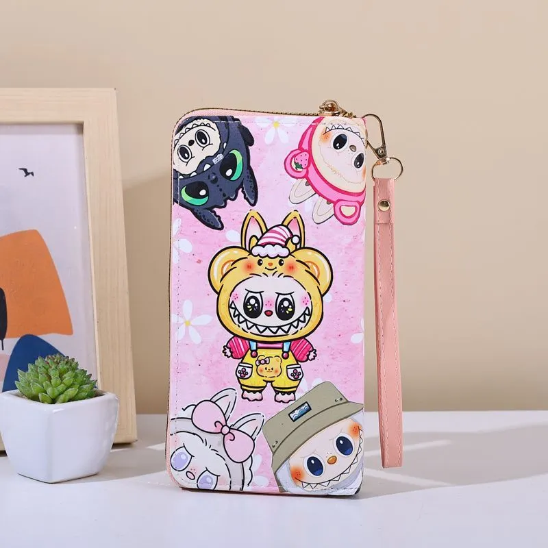 トレンド感満載 新作入荷 絶対欲しい 可愛い キャラクター 多色展開 大容量 財布