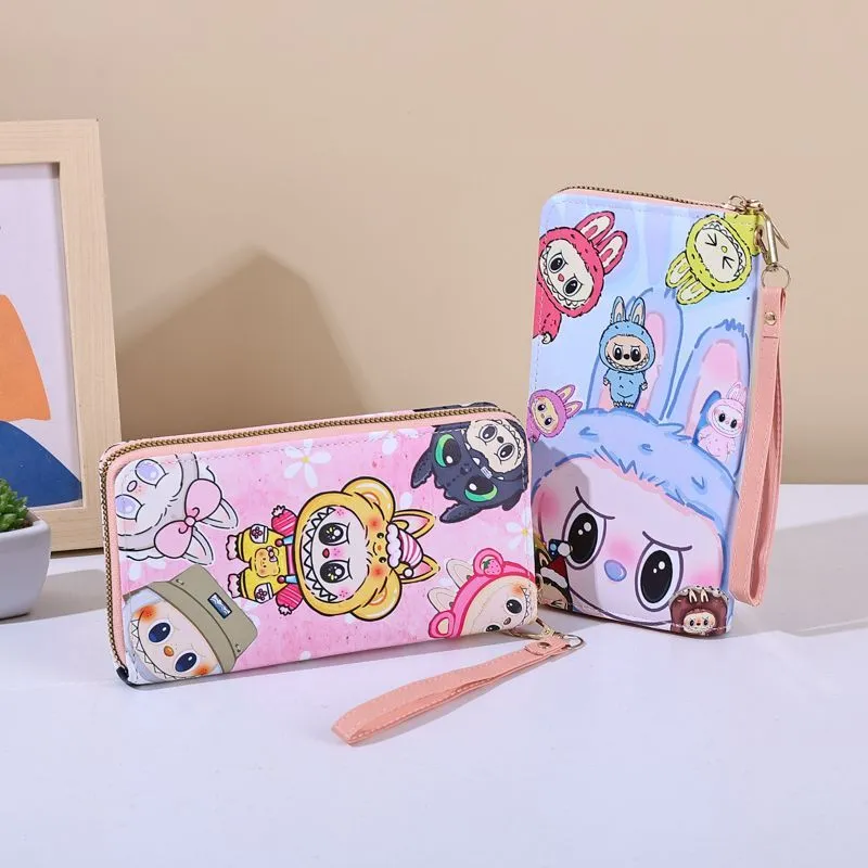 トレンド感満載 新作入荷 絶対欲しい 可愛い キャラクター 多色展開 大容量 財布