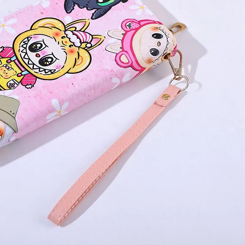 トレンド感満載 新作入荷 絶対欲しい 可愛い キャラクター 多色展開 大容量 財布