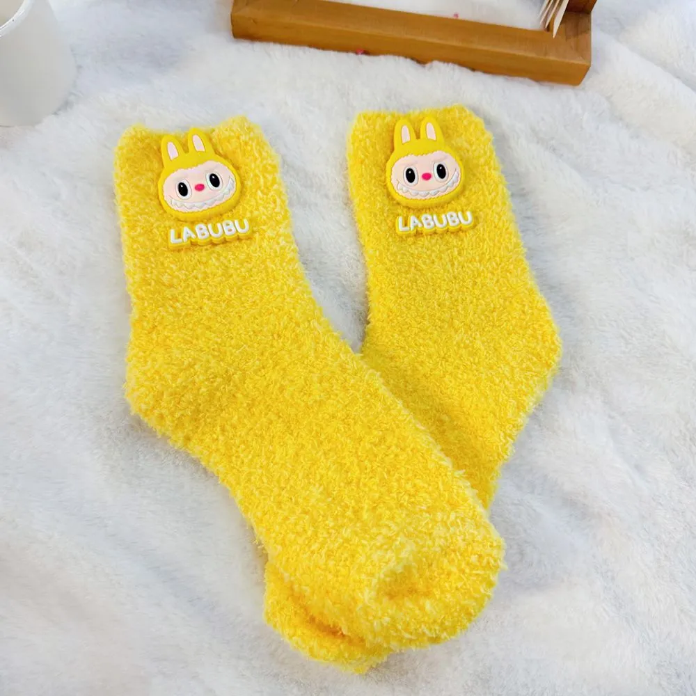 ２足セット SNSで話題 ふわふわ 冬用 柔らかい肌触り ソックス 靴下