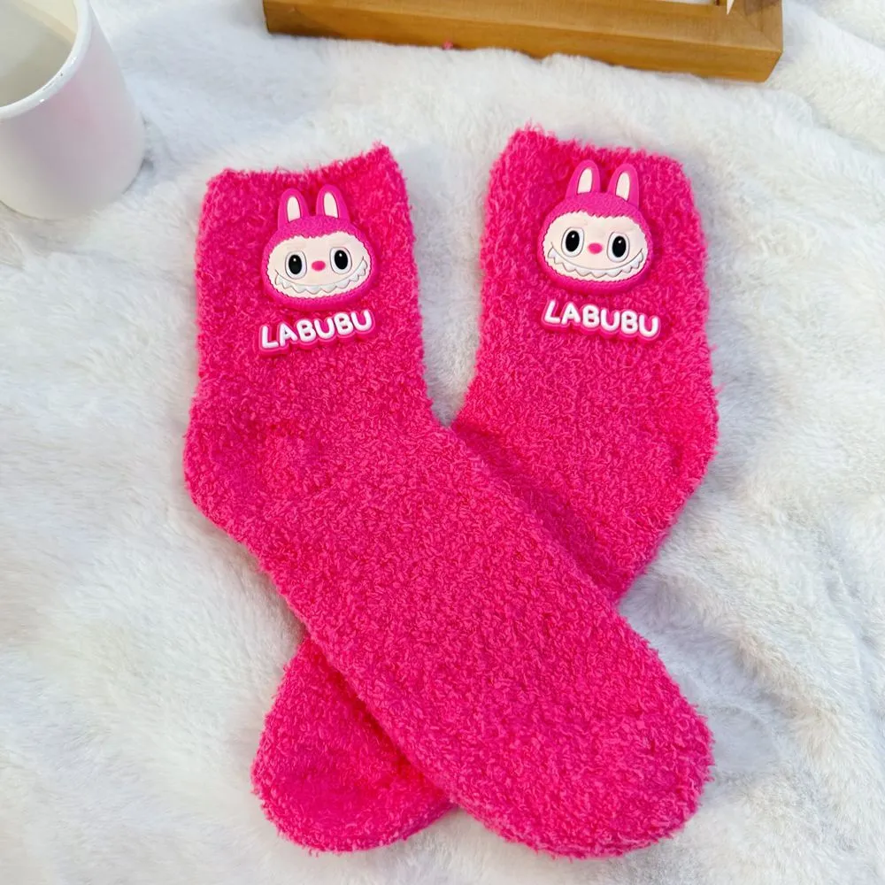 ２足セット SNSで話題 ふわふわ 冬用 柔らかい肌触り ソックス 靴下