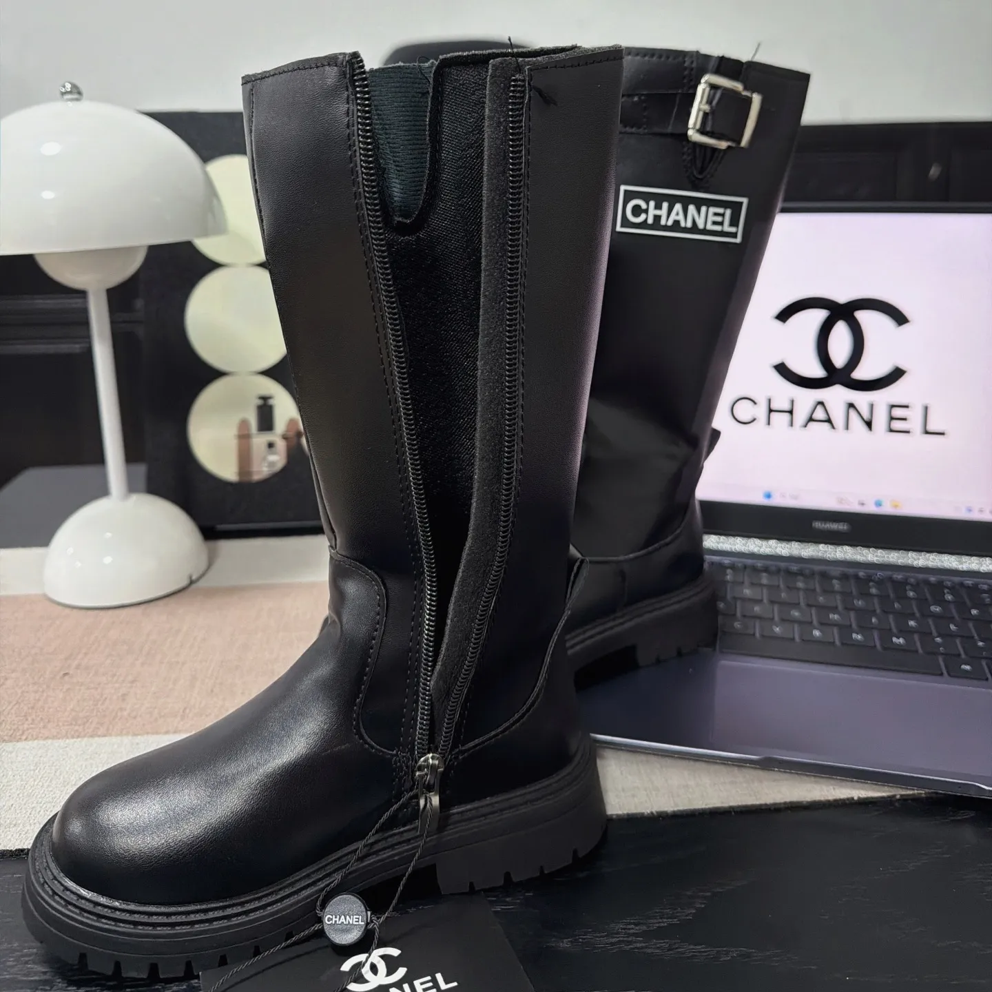 【26-37】コーデの主役になる 韓国風デザイン 上品かわいい ファッション 高品質 履きやすい ブーツ