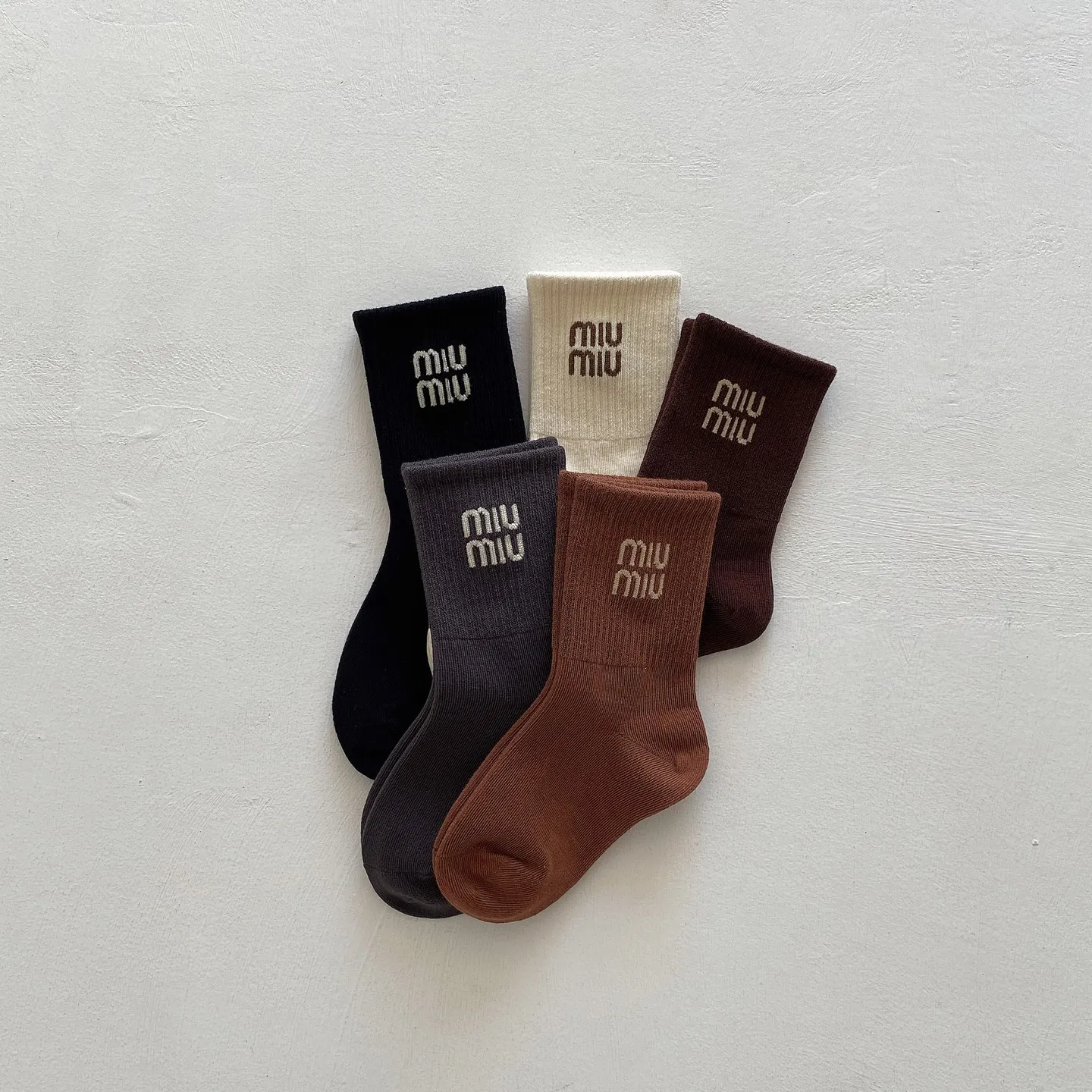 ５足セット ママたちに大好評 売れ筋 新作 シンプル 履きやすい キッズ ソックス