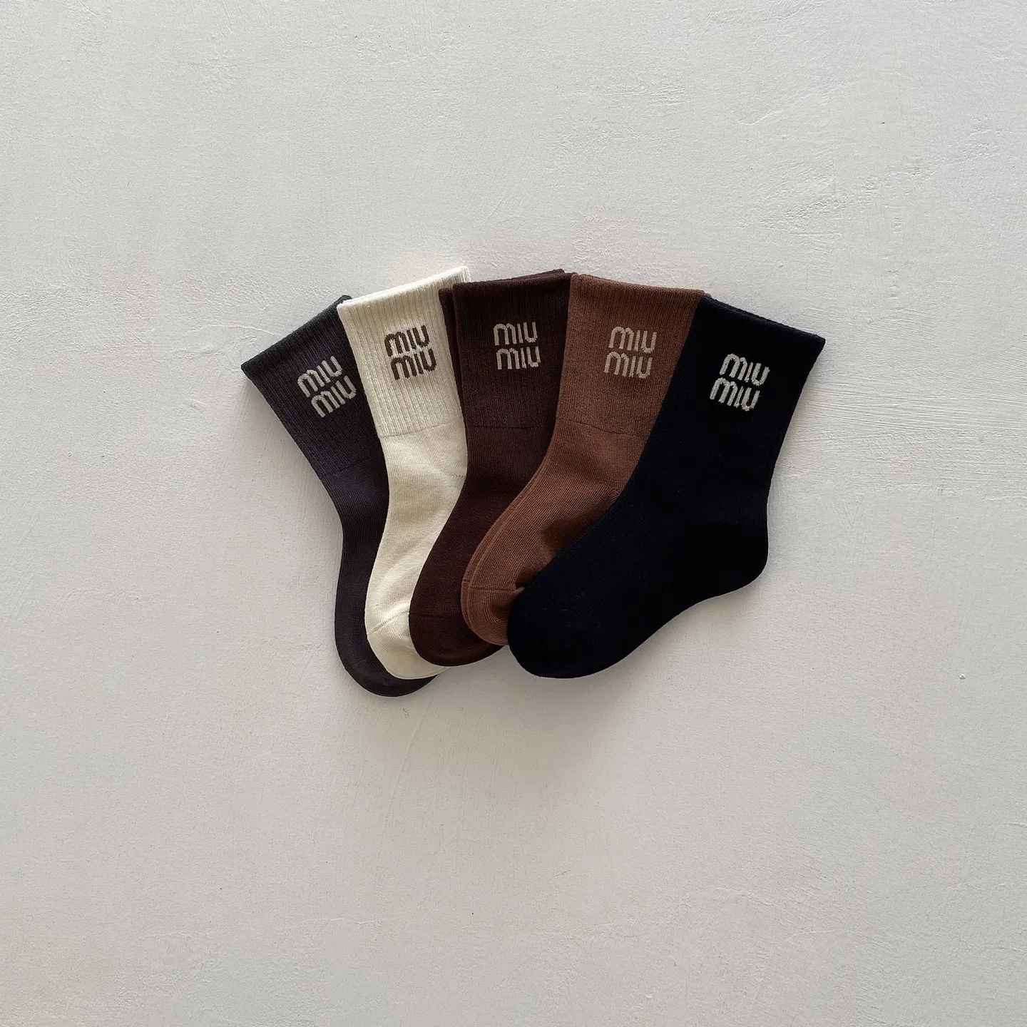 ５足セット ママたちに大好評 売れ筋 新作 シンプル 履きやすい キッズ ソックス