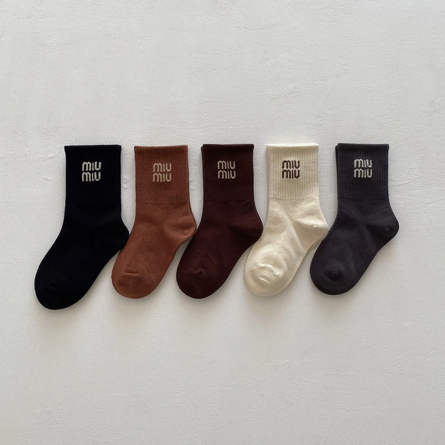 ５足セット ママたちに大好評 売れ筋 新作 シンプル 履きやすい キッズ ソックス