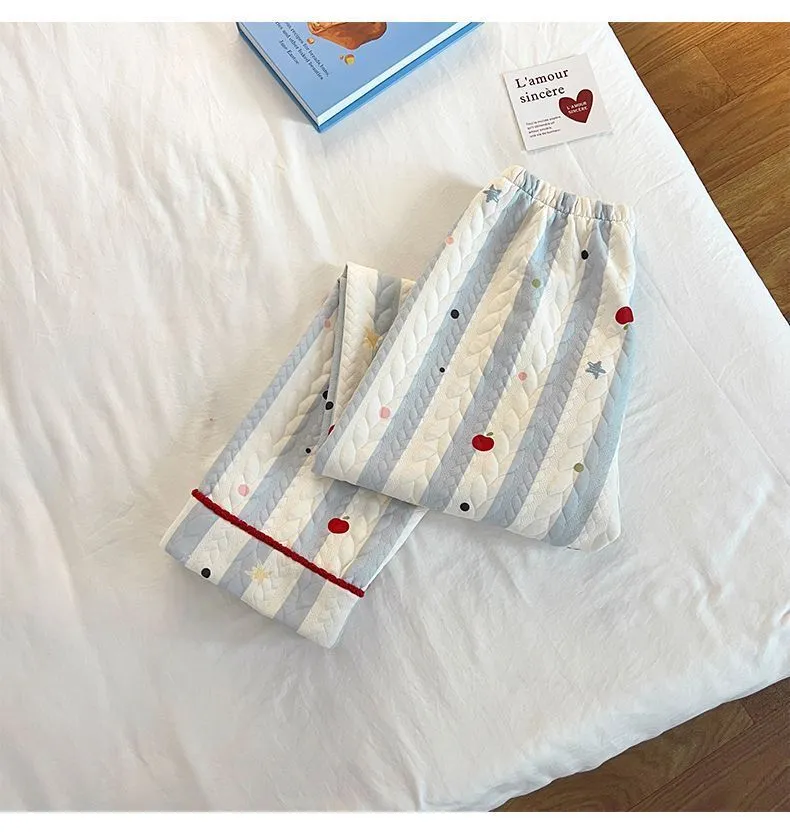 【130-160cm】おしゃれキッズ必見 大活躍 ガーリー 軽やかな着心地 女の子 ルームウェア