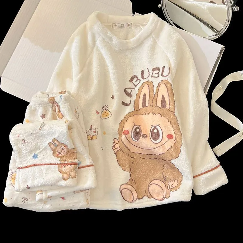 【100-160cm】売り切れ必至 売れ筋 キャラクター もこもこ 着心地抜群 ルームウェア