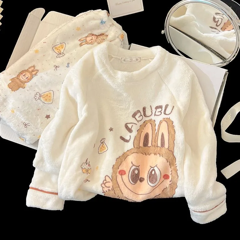 【100-160cm】売り切れ必至 売れ筋 キャラクター もこもこ 着心地抜群 ルームウェア