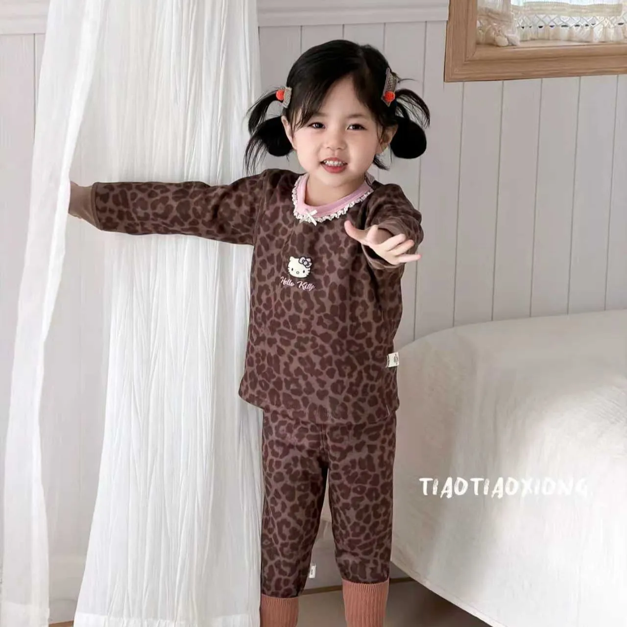 【80-160cm】好感度UP おしゃれ かわいさ満点 ふんわり優しい 女の子 ルームウェア