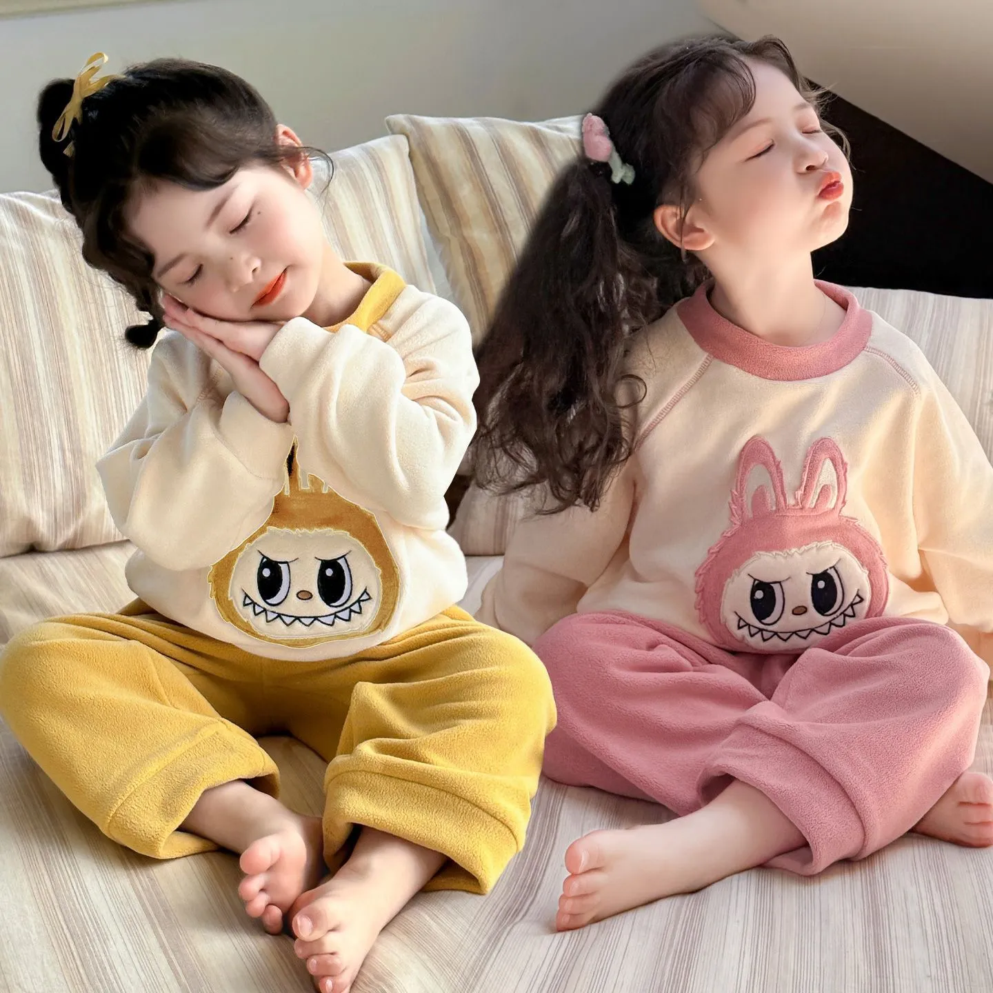 【90-140cm】これを逃す手はない おしゃれ度UP 可愛い 着心地抜群 女の子 ルームウェア