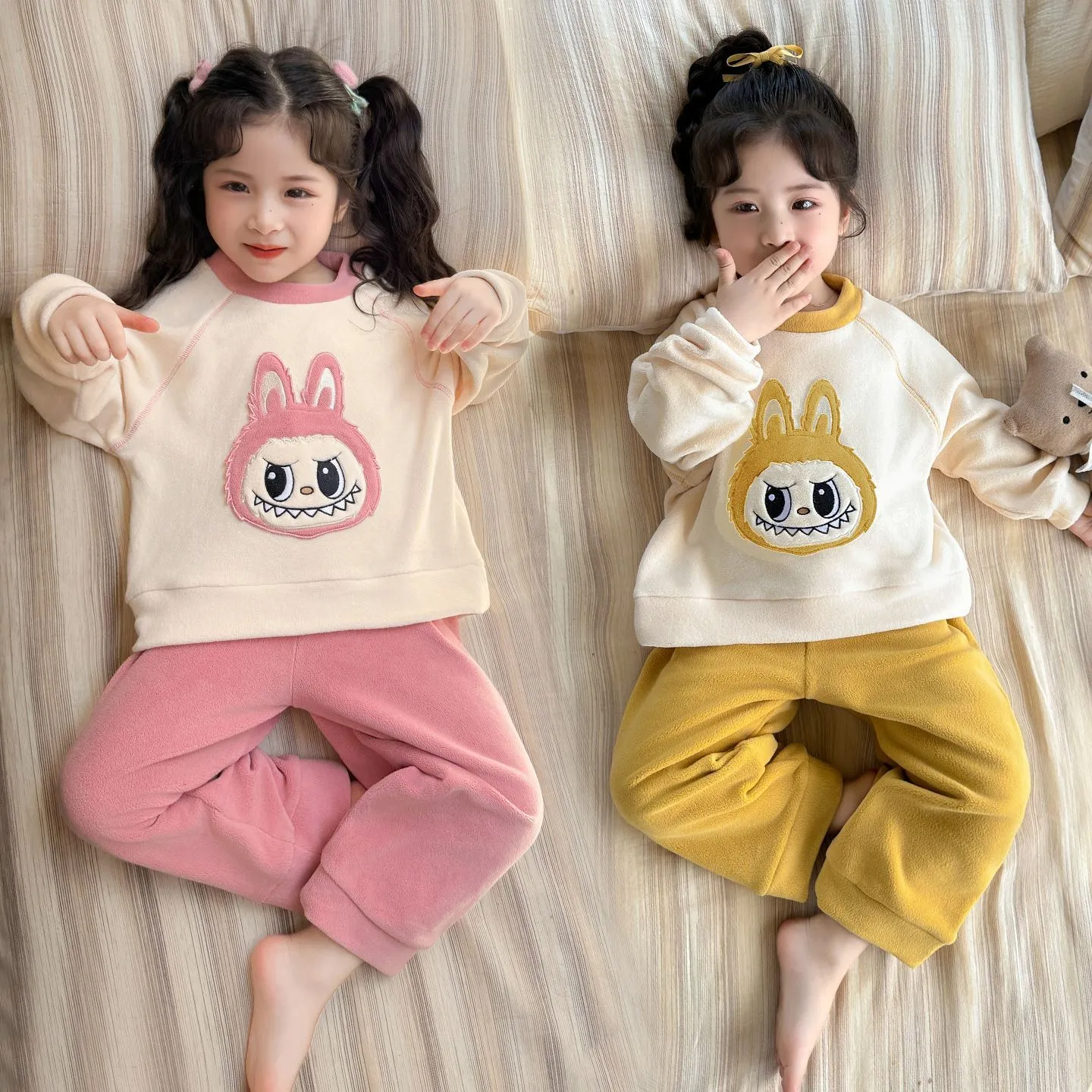 【90-140cm】これを逃す手はない おしゃれ度UP 可愛い 着心地抜群 女の子 ルームウェア