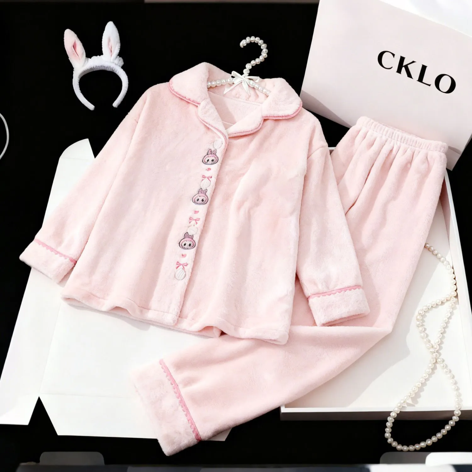 【120-170cm】おしゃれキッズ必見 大好評 高品質 ガーリー 着心地抜群 女の子 ルームウェア