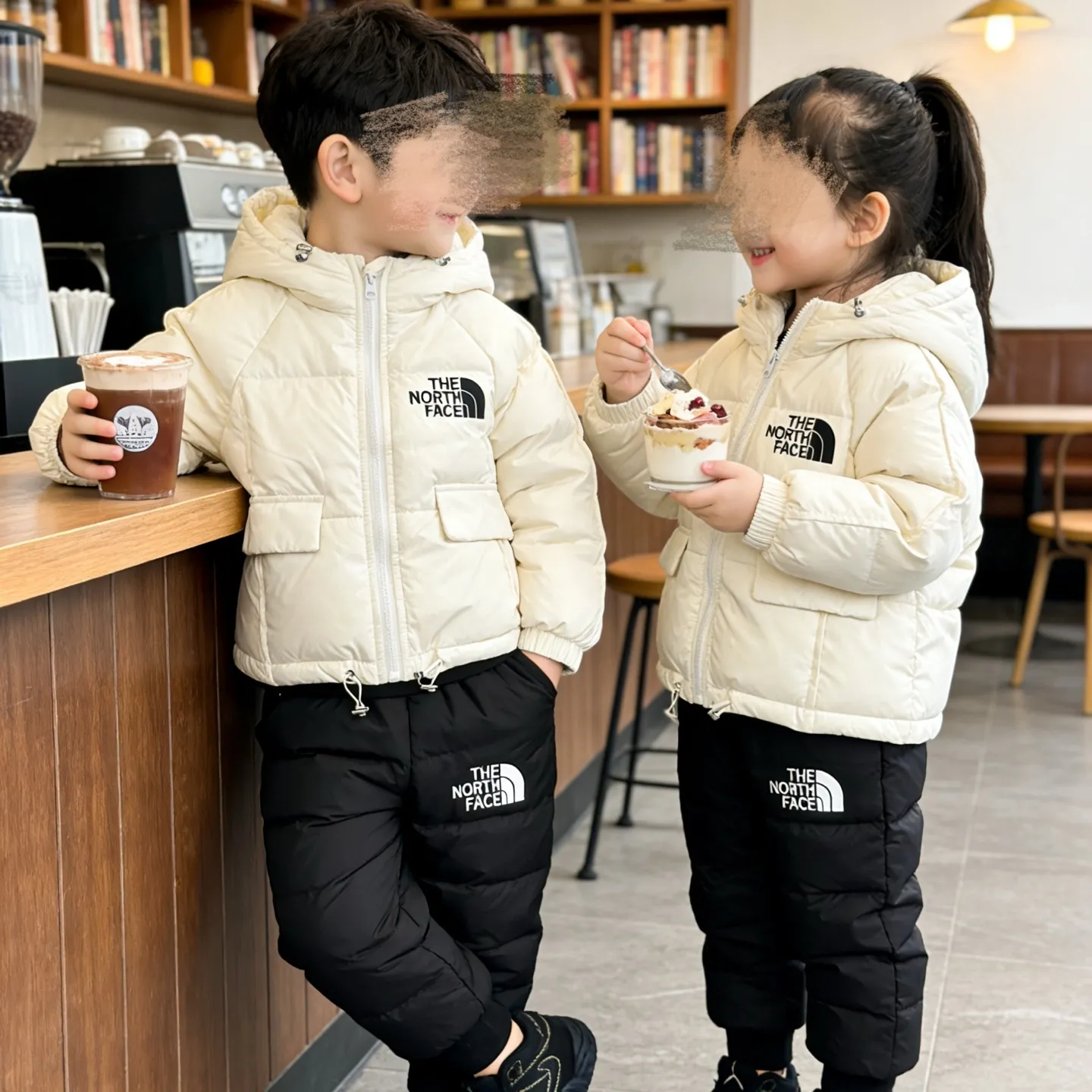 【90-130cm】着るだけでオシャレ度UP 毎日着たくなる 今季大注目 合わせやすい ダウンジャケット/パンツ