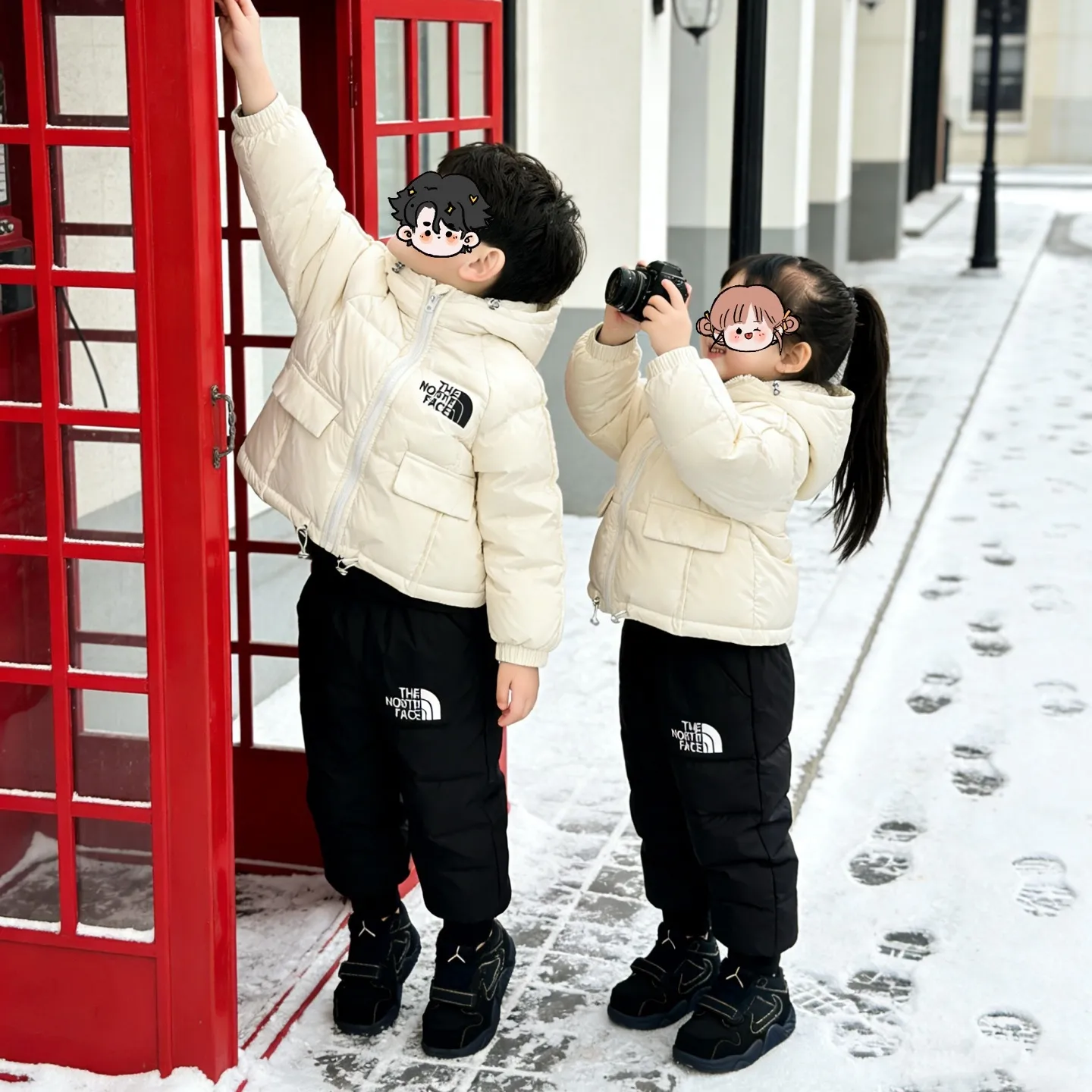 【90-130cm】着るだけでオシャレ度UP 毎日着たくなる 今季大注目 合わせやすい ダウンジャケット/パンツ