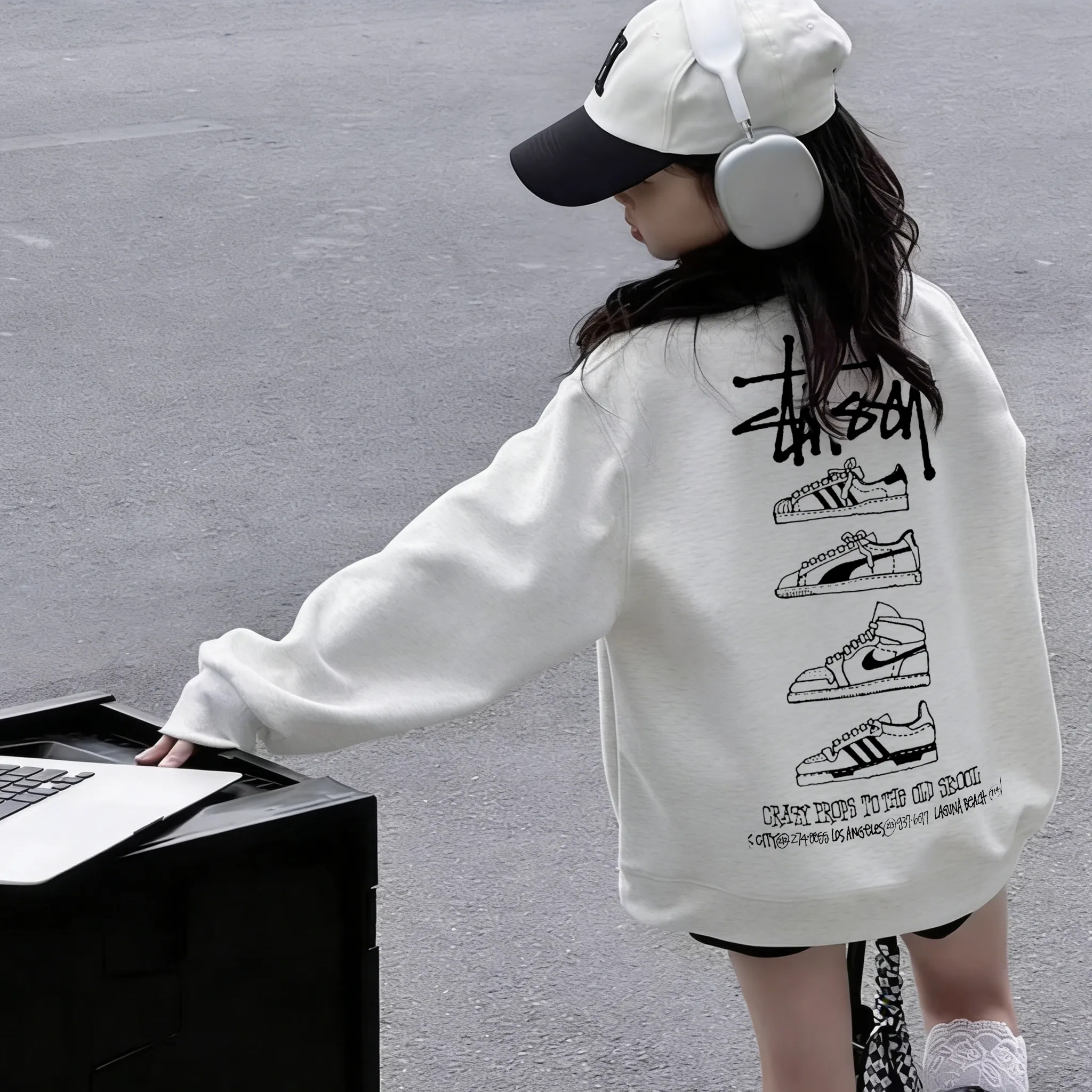 【90-160cm】毎日着たくなる よく売れる オシャレカジュアル  女の子 トレーナー