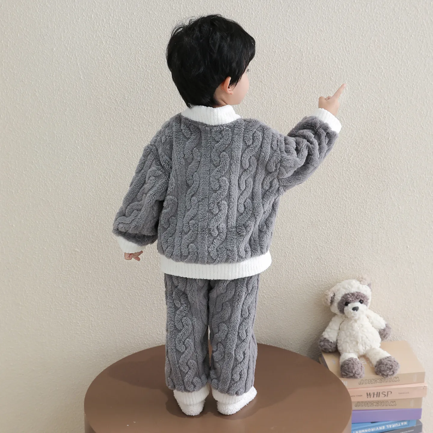 【90-140cm】絶対欲しい！ふわふわ 着心地良い 合わせやすい ルームウェア