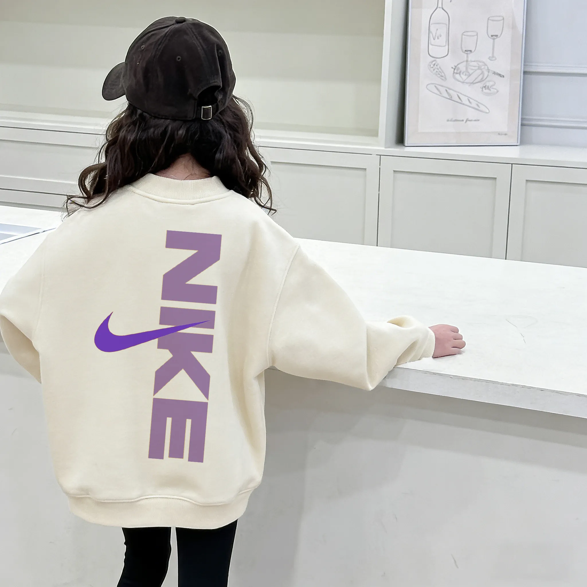 【90-160cm】好感度100％ 爆売れ中 生地しっかり カジュアル 女の子 トレーナー