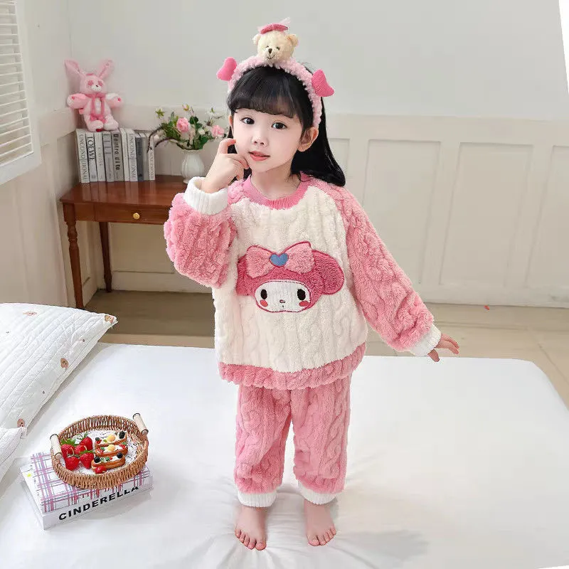 【100-140cm】リラックス感ある 肌触り良い あったか 女の子 ルームウェア