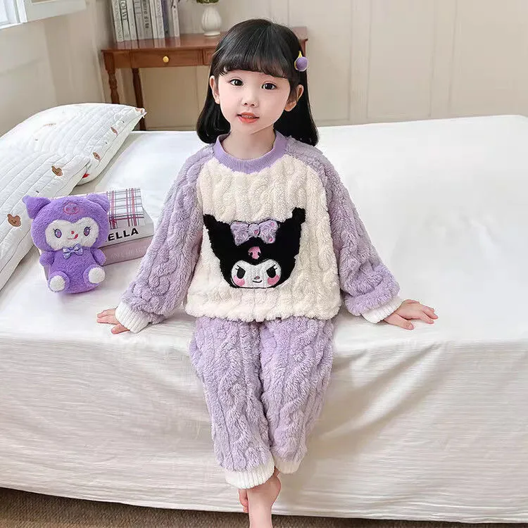 【100-140cm】リラックス感ある 肌触り良い あったか 女の子 ルームウェア