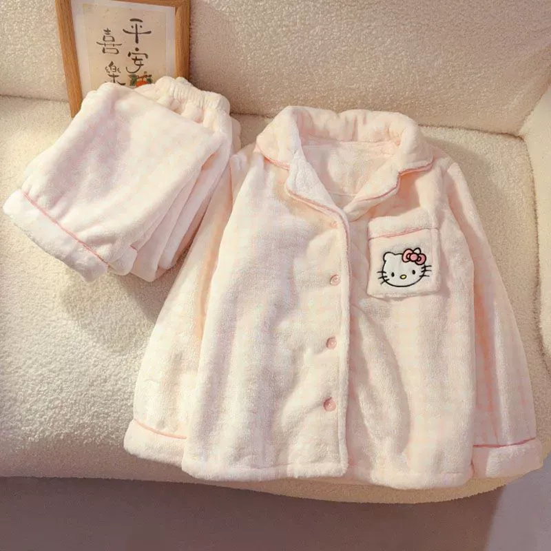 【110-160cm】パジャマ  長袖 冬 子供 部屋着 もこもこ ストレッチ 厚手 ルームウェア