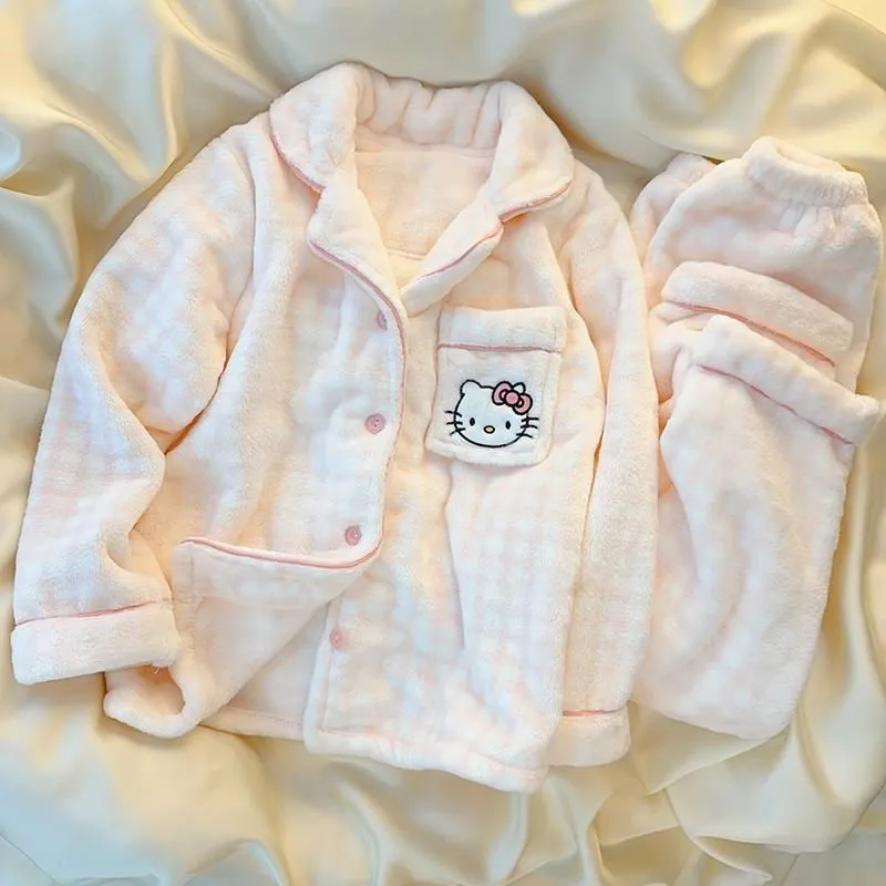 【110-160cm】パジャマ  長袖 冬 子供 部屋着 もこもこ ストレッチ 厚手 ルームウェア