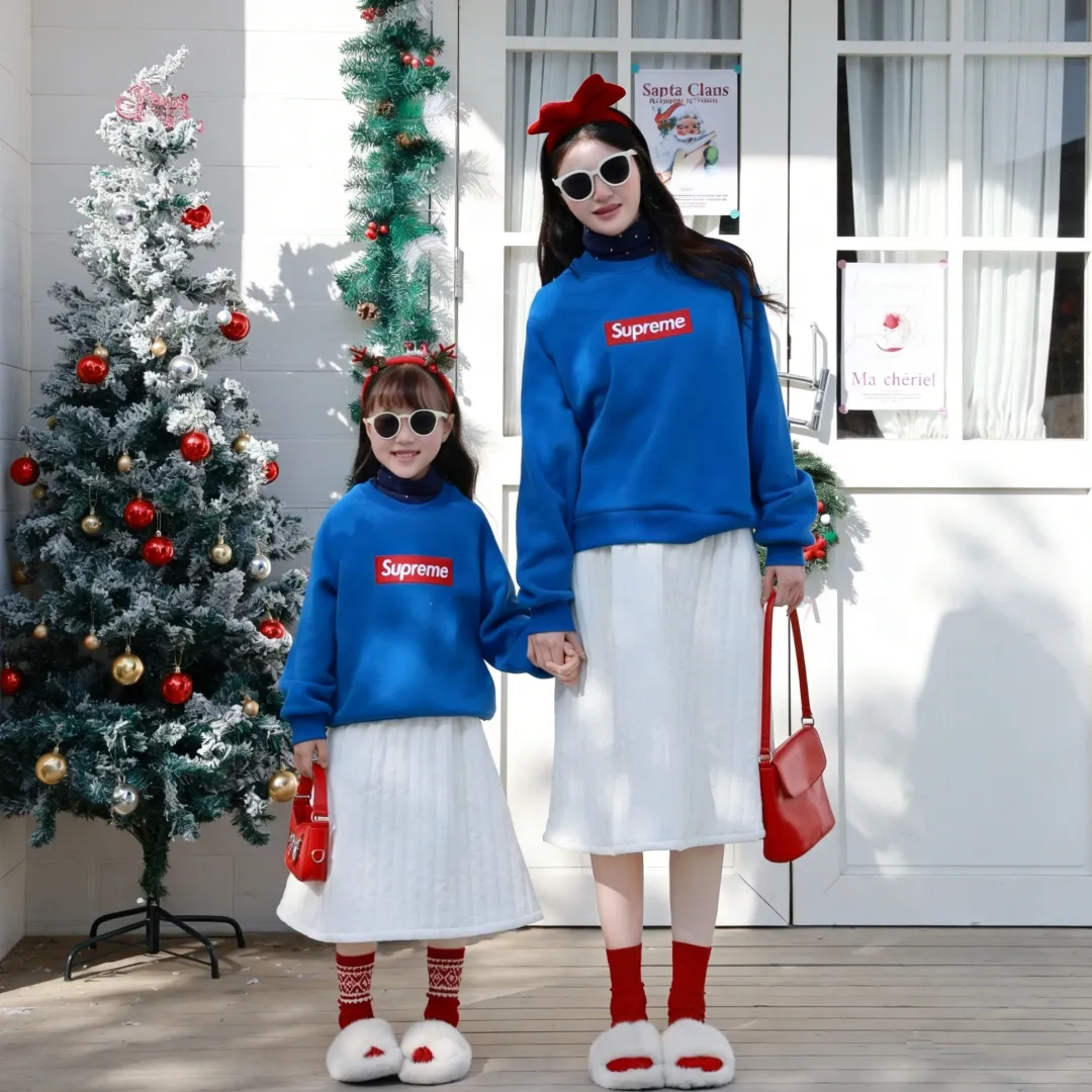 【90-160cm+親サイズ】見逃し厳禁 注目度UP 爆売れ中 トレンド シンプル 親子ペア トレーナー