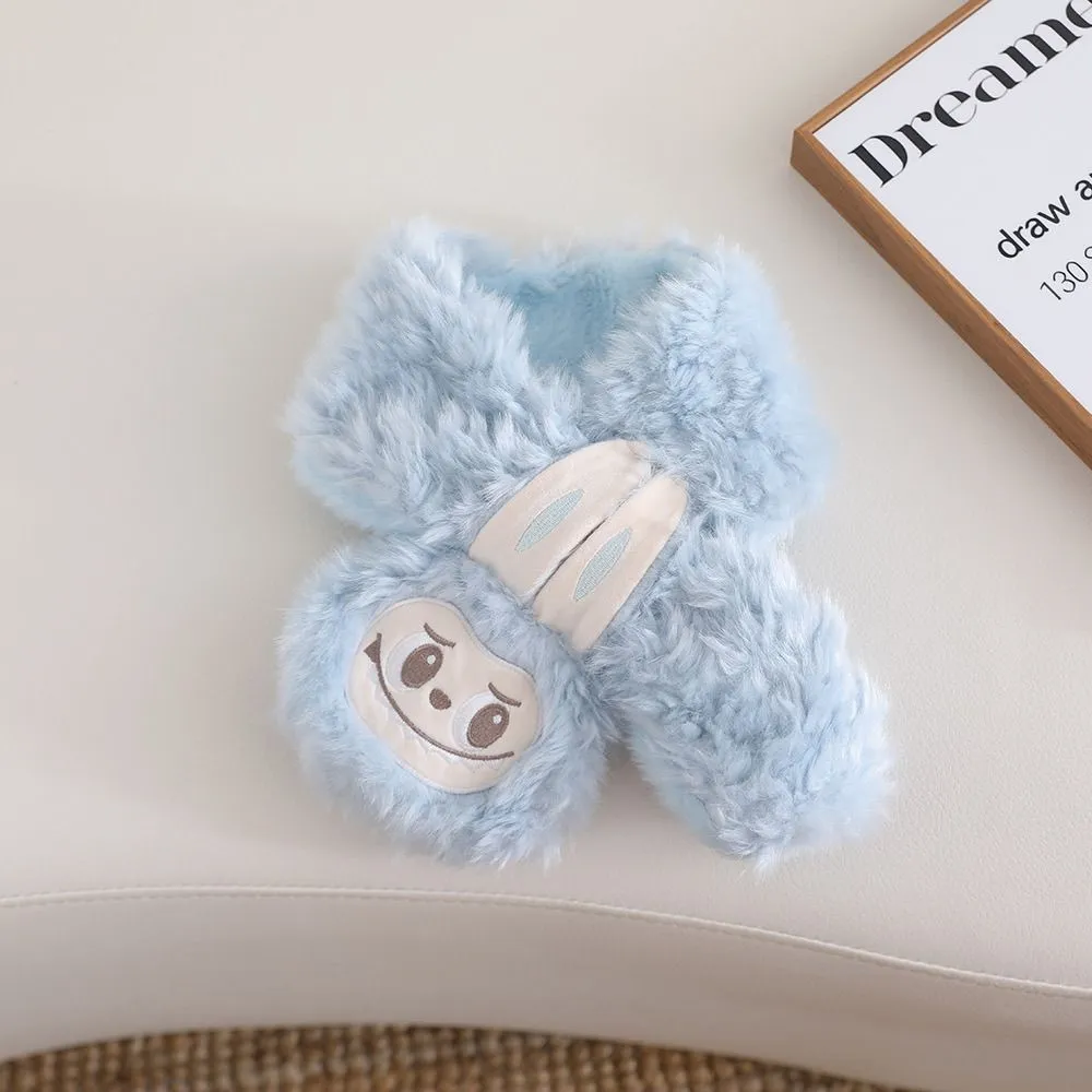 お出かけアイテム もこもこ 防寒対策 肌触りやさしい キッズ マフラー