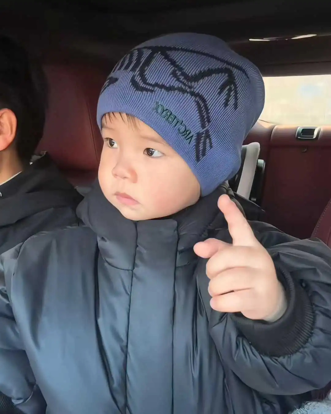 お出かけにぴったり ナチュラル 柔らかい フィット感がいい キッズ ニット帽