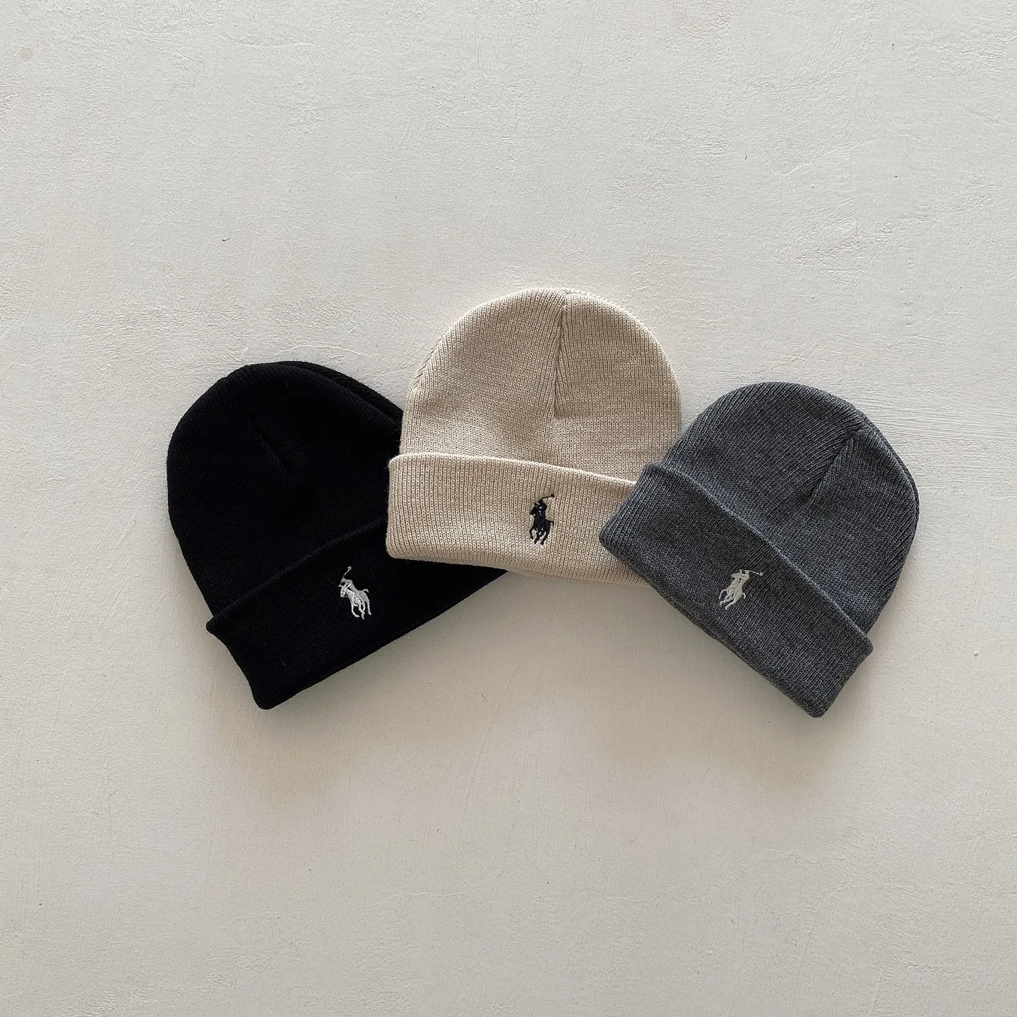 デイリーに大活躍 大人気 保温性 カジュアル ベビー ニット帽