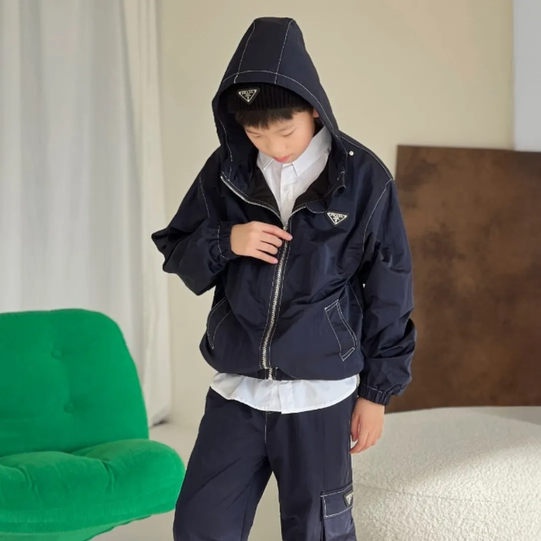 【100-165cm】トレンド感たっぷり 元気いっぱい 毎日着たくなる 合わせやすい デニム素材 アウター