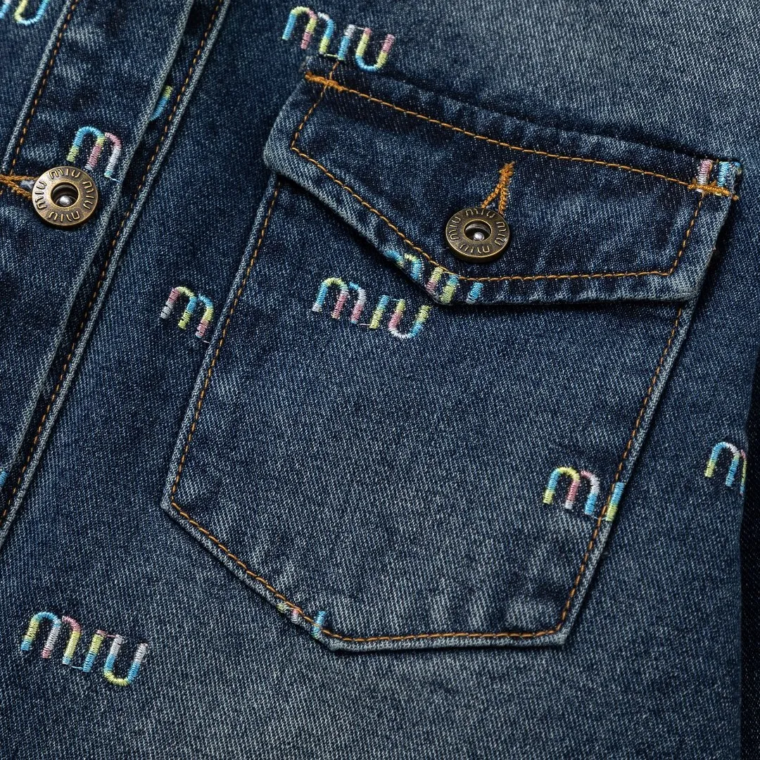 【100-165cm】季節感たっぷり 子どもウケ抜群 主役トップス カジュアル デニム素材 アウター