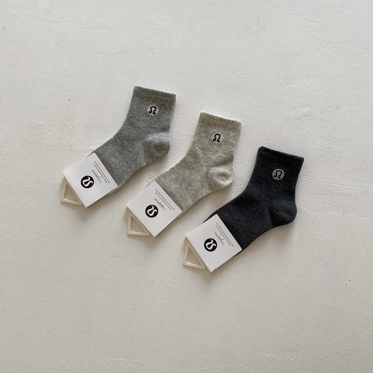 ５足セット オールシーズン対応 カラフル シンプル 通気性 キッズ ソックス