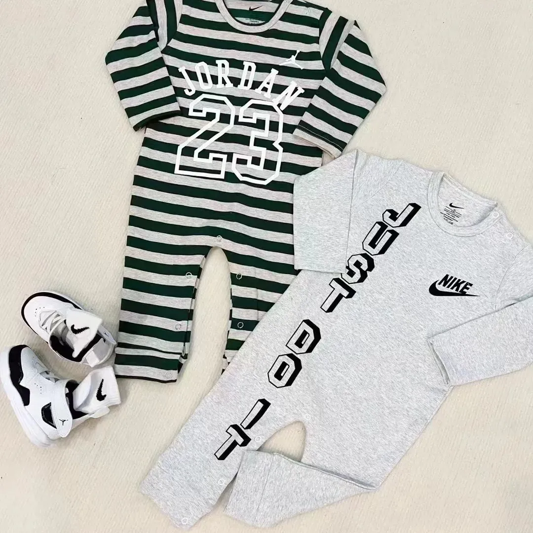 【66-90cm】デイリー使いに最適 大人気 カジュアル 着心地抜群 ベビー 長袖 ロンパース