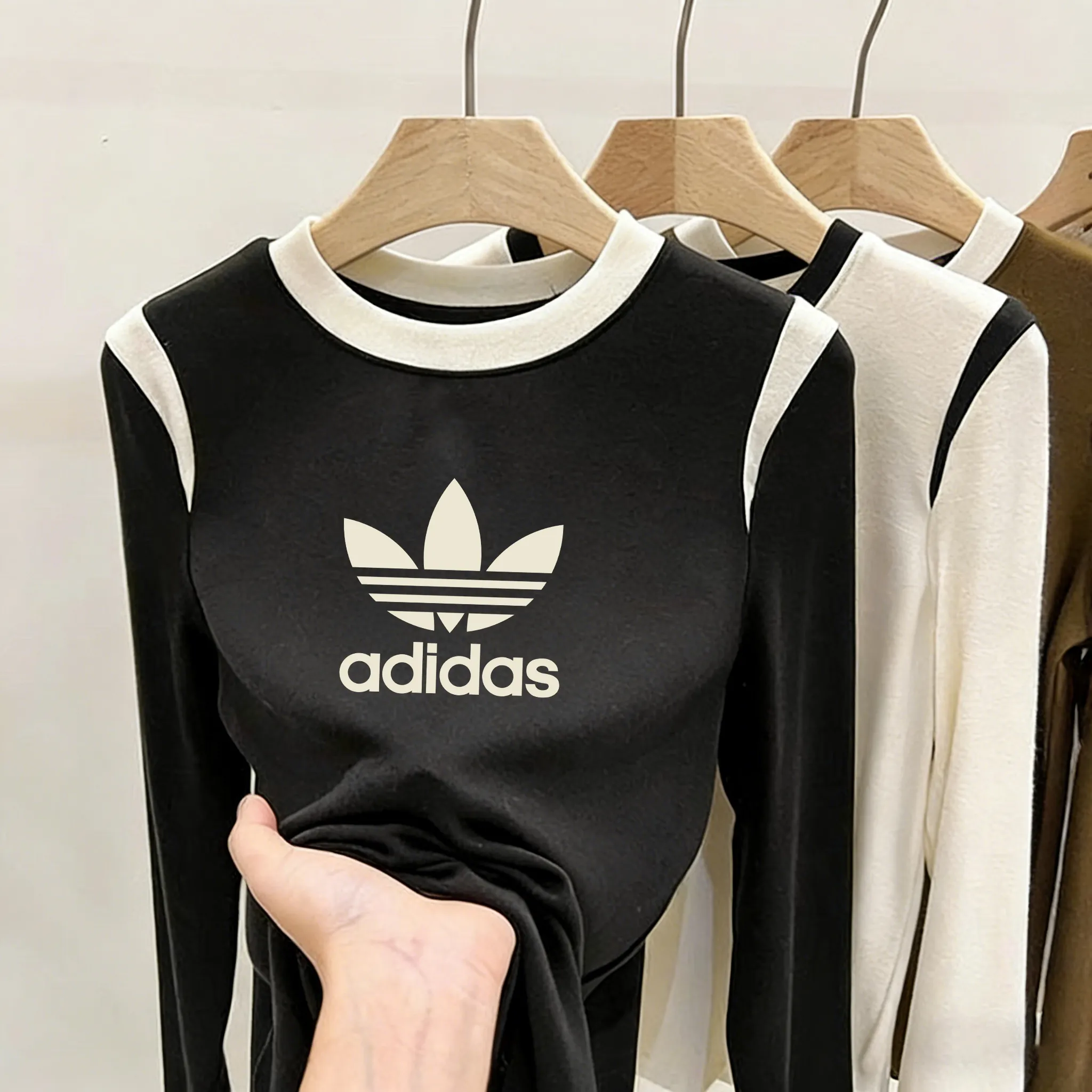 【120-170cm】絶対欲しい おしゃれ見え ふんわりやわらか 配色 女の子 トップス