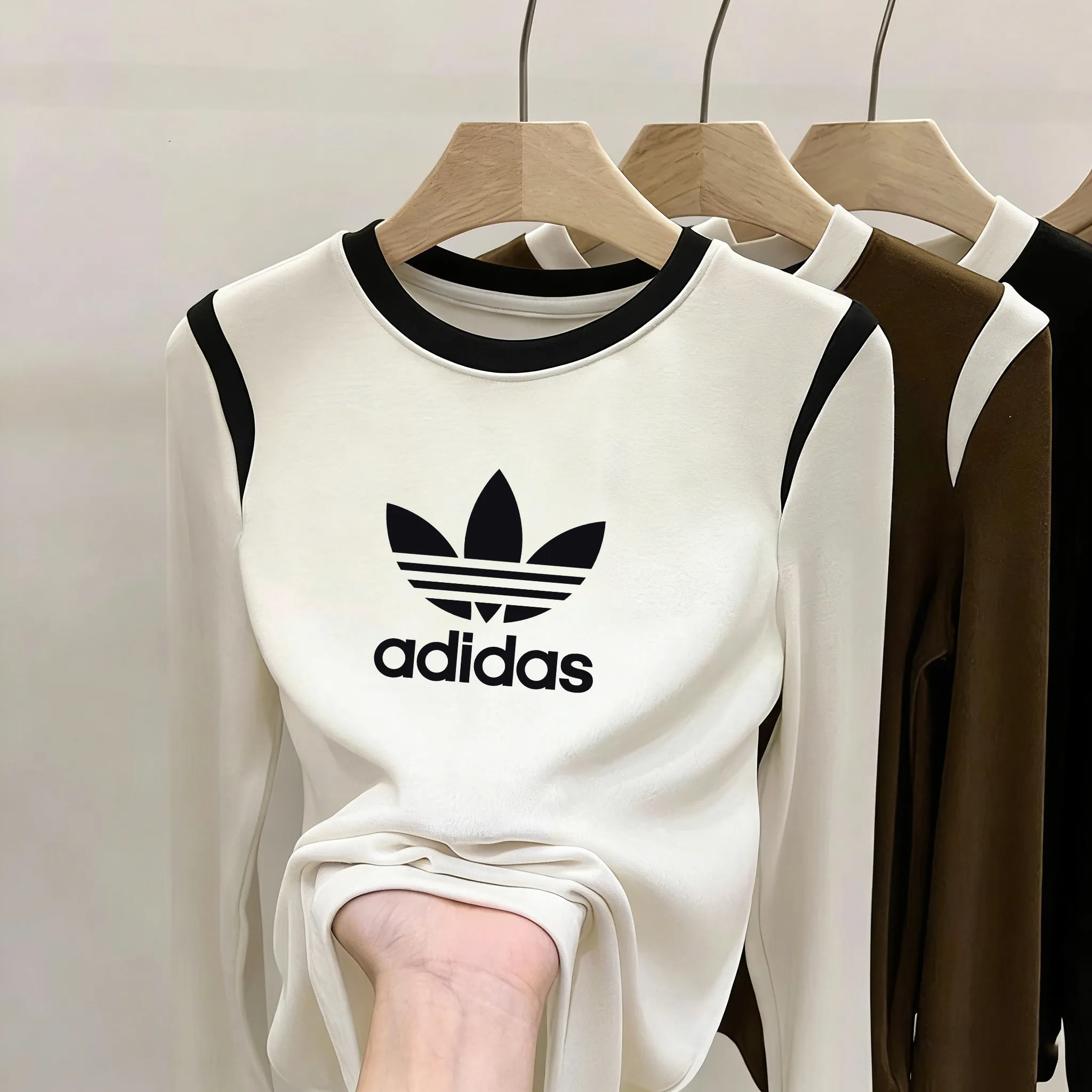 【120-170cm】絶対欲しい おしゃれ見え ふんわりやわらか 配色 女の子 トップス