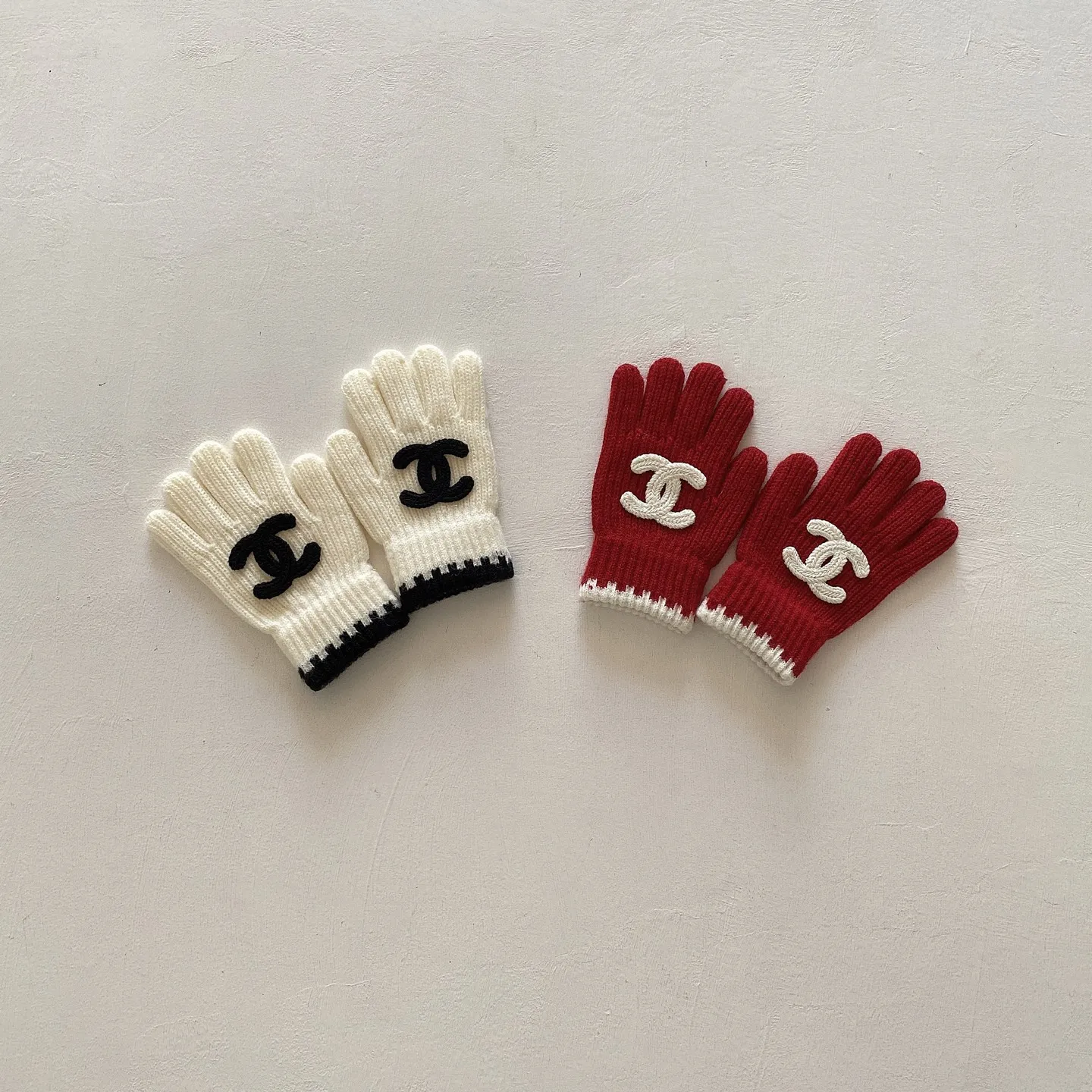 絶対欲しい 大人っぽい ガーリー しっかり防寒 キッズ ニット手袋