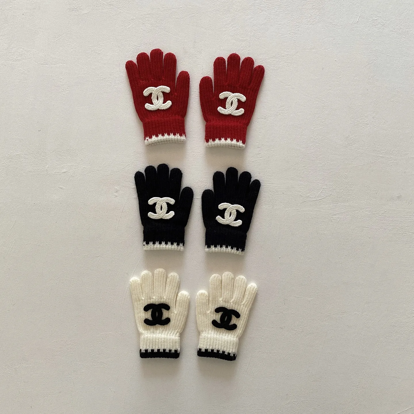 絶対欲しい 大人っぽい ガーリー しっかり防寒 キッズ ニット手袋