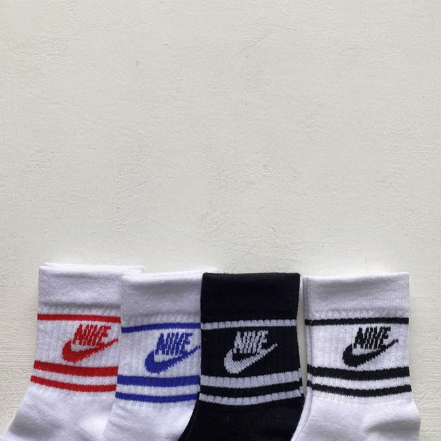 4足セット デイリー使い スポーティー ベーシック 吸汗性あり キッズ ソックス