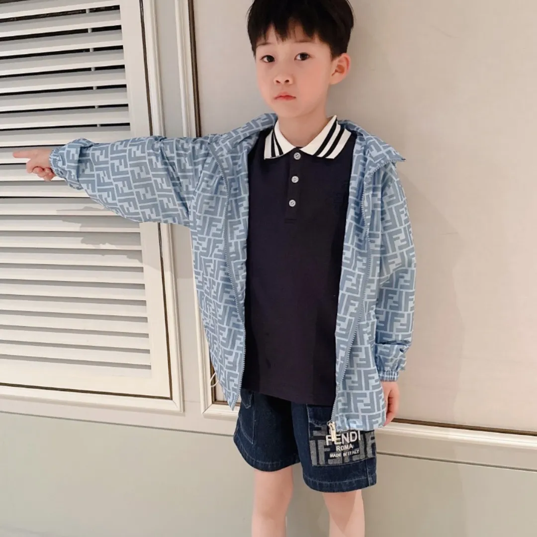 【110-160cm】一枚で決まる 子ども服らしい可愛さ 遊び心のある カジュアル 合わせやすい アウター