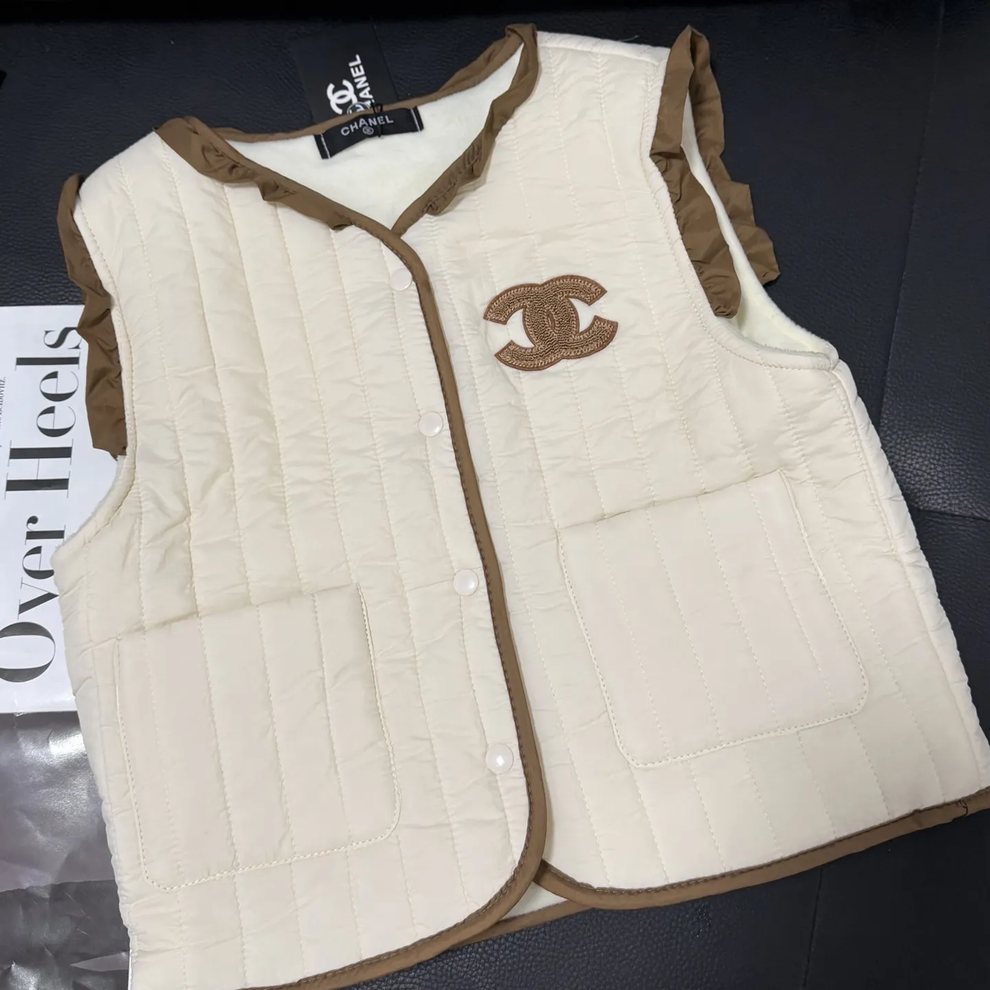 【90-140cm】韓国風スタイル ふんわり可愛い 今季も大流行 カジュアル 合わせやすい ベスト