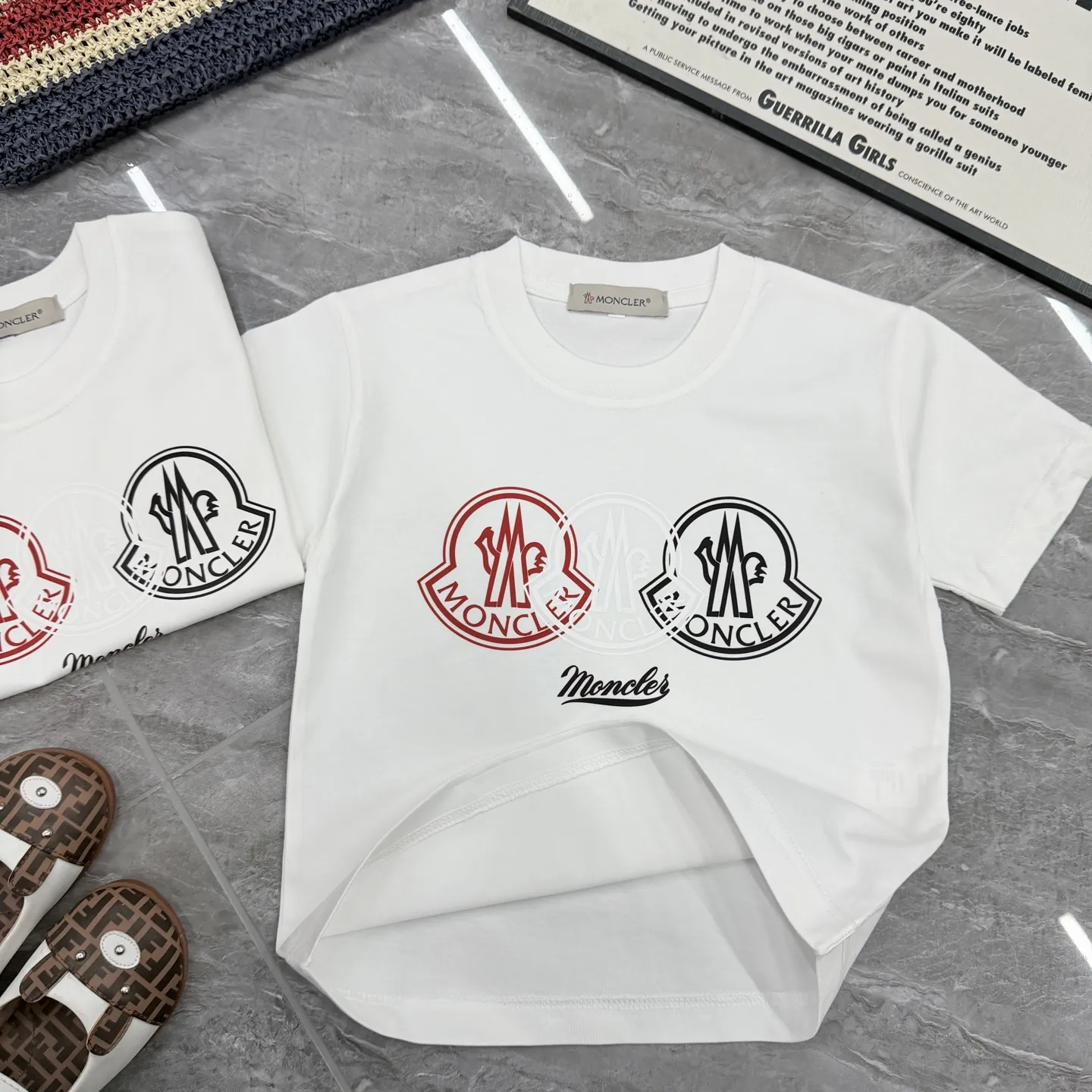 【100-150cm+親子ペア】リラックス感ある 新作 着心地抜群 カジュアル 親子ペア 半袖 Ｔシャツ