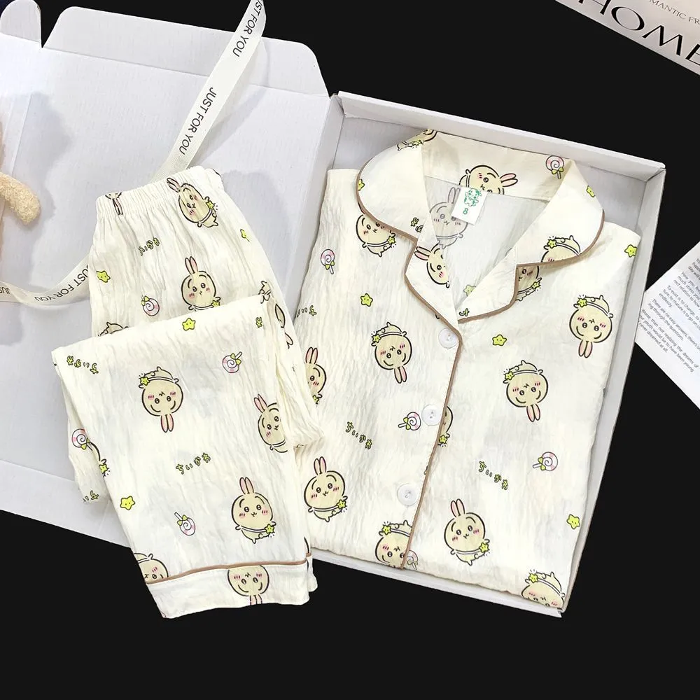 存在感のあるデザイン 毎日着たくなる 肌触りいい カジュアル 多色展開 二点セット パジャマ