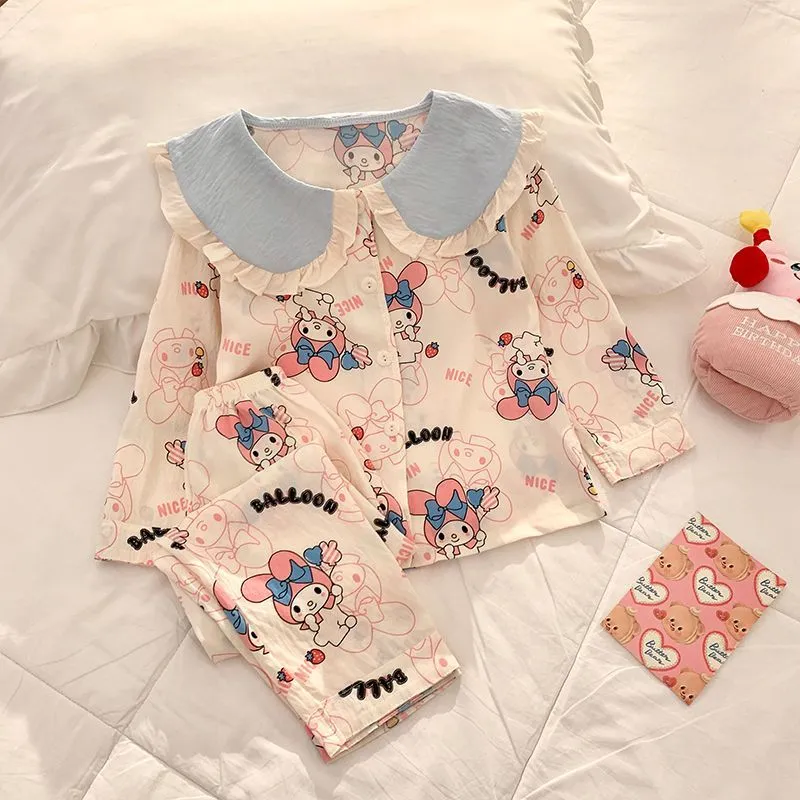 【110-160cm】子ども服に最適 柔らかさ重視 二色選べる カジュアル 着せやすい 女の子 セットアップ パジャマ