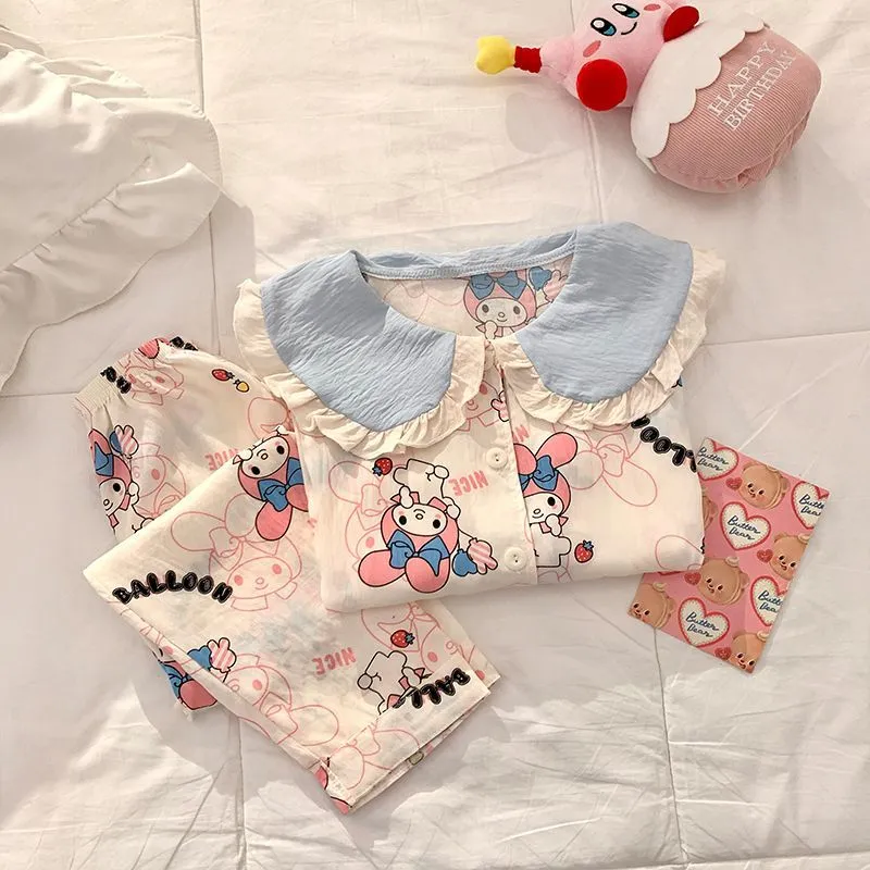 【110-160cm】子ども服に最適 柔らかさ重視 二色選べる カジュアル 着せやすい 女の子 セットアップ パジャマ