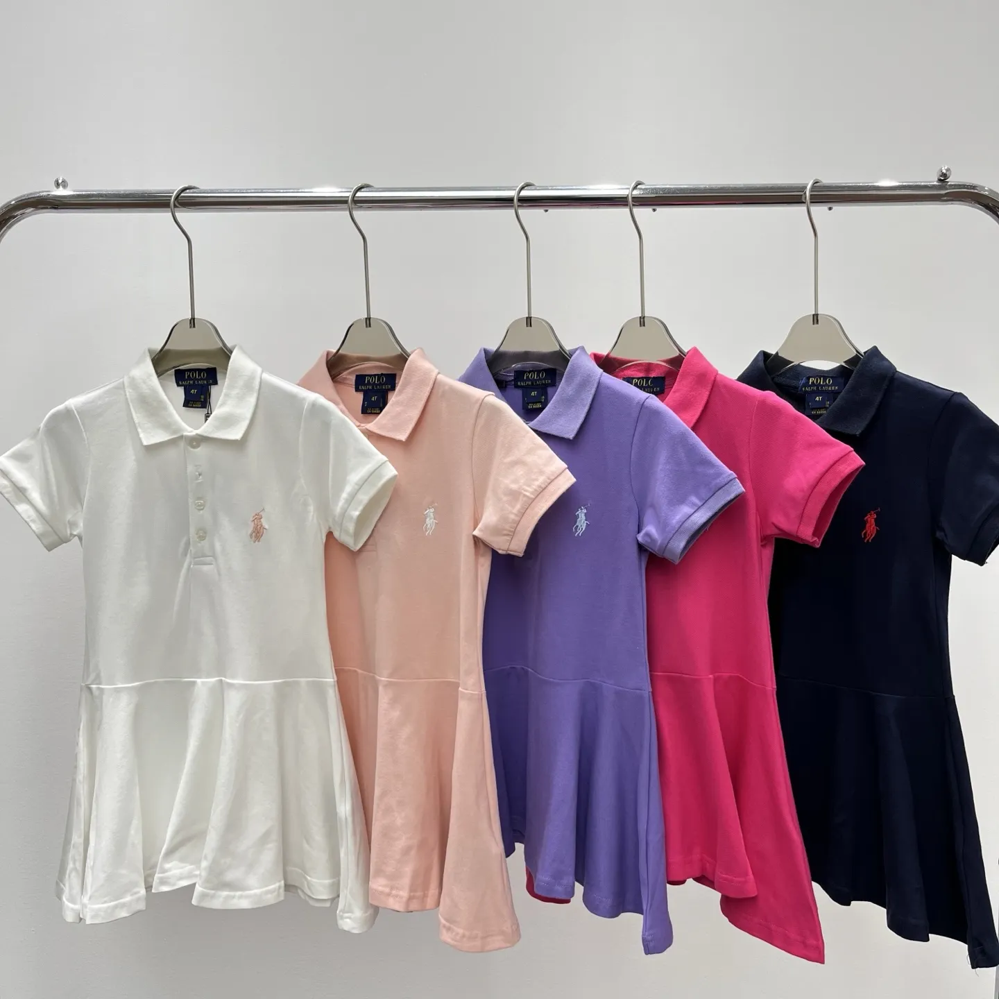 【100-160cm】おしゃれ見え 可愛く決まる コーデ主役 カジュアル 多色選べる 着せやすい 女の子 ワンピース