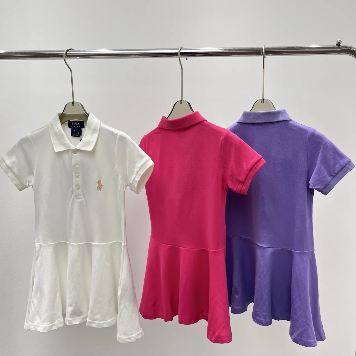 【100-160cm】おしゃれ見え 可愛く決まる コーデ主役 カジュアル 多色選べる 着せやすい 女の子 ワンピース