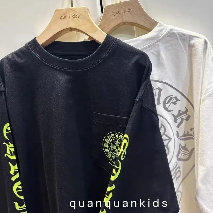 【110-170cm】トレンド感満載 おしゃれ感たっぷり 上品かわいい カジュアル 二色選べる 長袖 Tシャツ